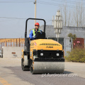 Mini compactador de rolo compactador de rolo vibratório duplo máquina de estrada para venda FYL-1200